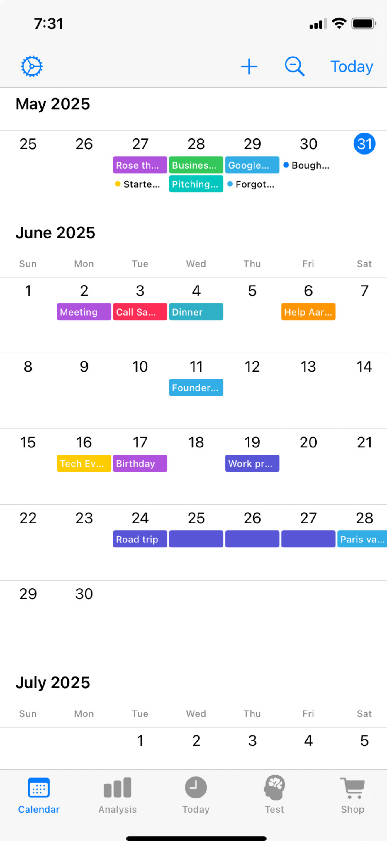 Delta Calendar